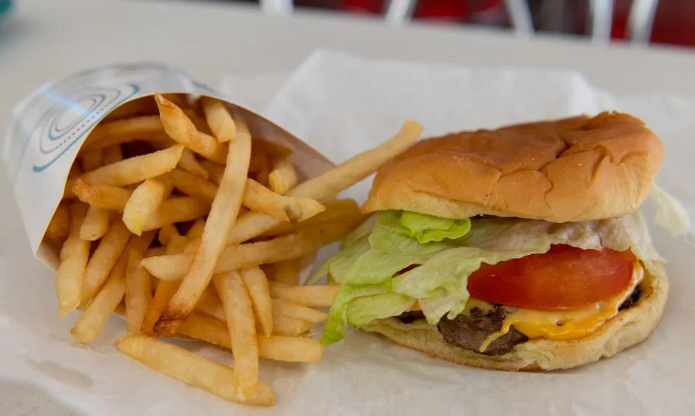 Cheeseburger with Fries